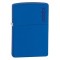 229ZL Royal Blue Matte Zippo Logo