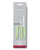 Swiss Classic Trend Colors Paring Knife Set with Tomato and Kiwi Peeler, 3 Pieces