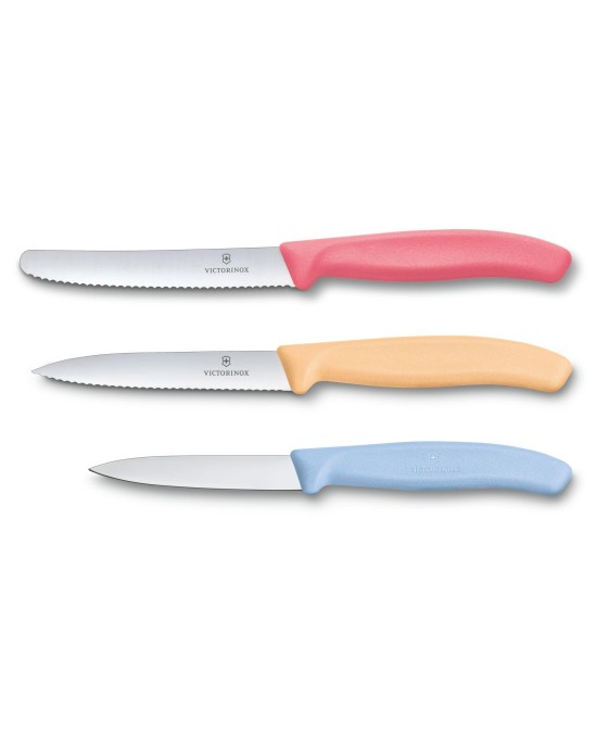 Swiss Classic Trend Colors Paring Knife Set, 3 Pieces