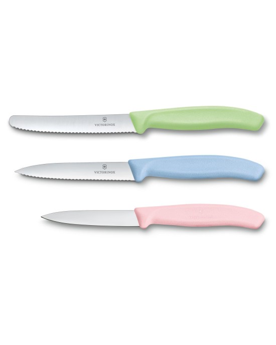 Swiss Classic Trend Colors Paring Knife Set, 3 Pieces