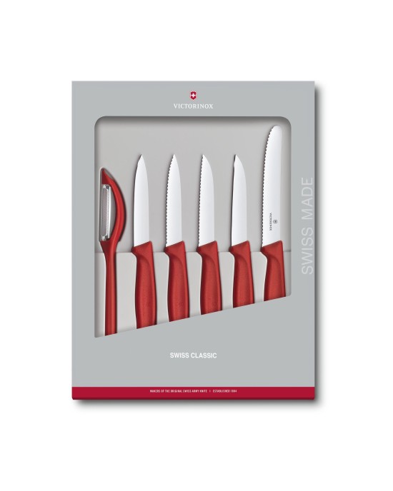 Swiss Classic Paring Knife Set, 6 pieces