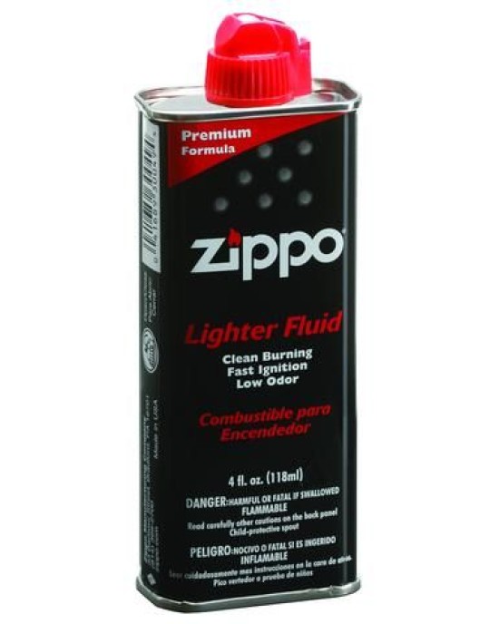 Zippo lighter fluid