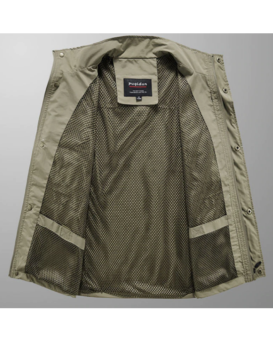 7107_men outdoor Vest coat
