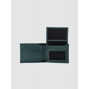 VERTICAL GRAIN BI-FOLD WALLET