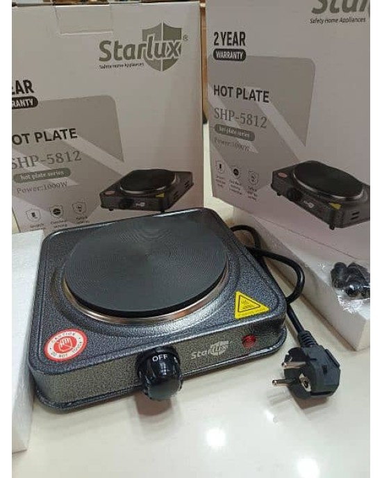 Starlux Electric Single Hot Plate 1000W