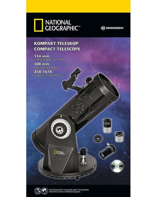 National Geographic Compact Telescope 114/500