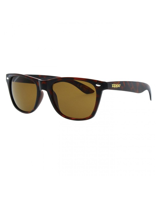 SUNGLASSES UV400 OB02-33 BROWN BY ZIPPO