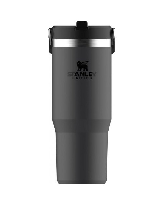 STANLEY THE ICEFLOW FLIP STRAW TUMBLER CHARCOAL 0.89L