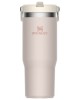 STANLEY THE ICEFLOW FLIP STRAW TUMBLER ROSE QUARTZ 0.89L