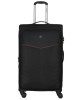 Wenger Syght Softside 4-Wheel Expandable Luggage Set of 3 - Black (Small, Medium and Large)
