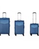 Wenger Syght Softside 4-Wheel Expandable Luggage Set of 3 - Blue (Small, Medium and Large)
