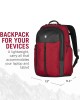 Altmont Original Vertical-Zip Laptop Backpack Red