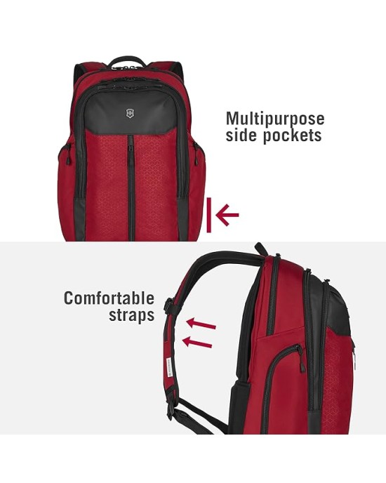 Altmont Original Vertical-Zip Laptop Backpack Red