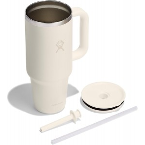 8365_7750 40OZ TRAVEL TUMBLER IVORY