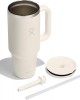 8365_7750 40OZ TRAVEL TUMBLER IVORY 8365_7750 40OZ TRAVEL TUMBLER IVORY