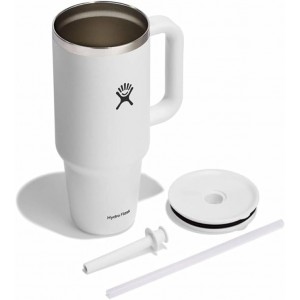 8367_7664 32OZ TRAVEL TUMBLER WHITE
