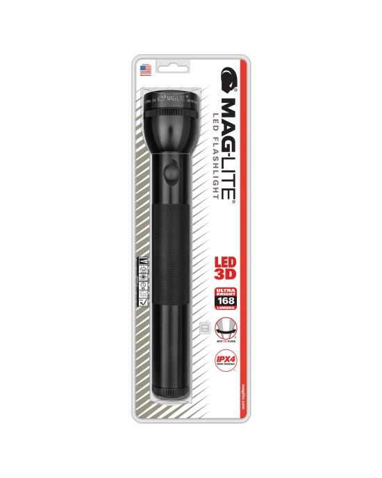 MAGLITE 3-Cell D LED - BLACK