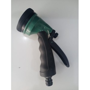 5 - Pattern Plastic Hose Nozzle  with Rubber Card