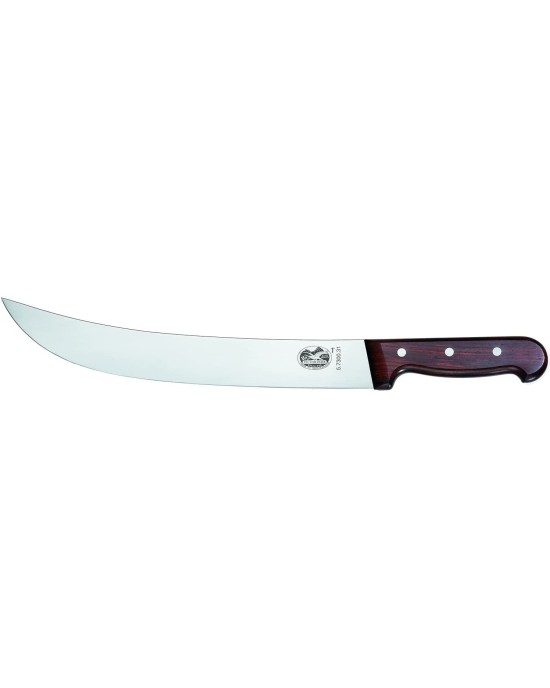 Cimeter Knife Curved Blade Maple Wood Handle 5.7300.31