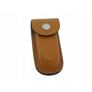 Leather Belt Pouch Light Brown 