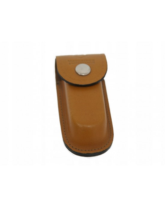 Leather Belt Pouch Light Brown 