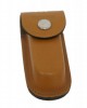 Leather Belt Pouch Light Brown 