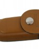 Leather Belt Pouch Light Brown 