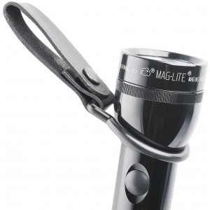 PLAIN LEATHER BELT HOLDER FOR MAGLITE D-CELL FLASHLIGHTS