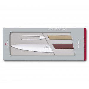 Swiss Modern Carving Set, 2 pieces