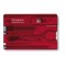 SWISS CARD RED TRANS