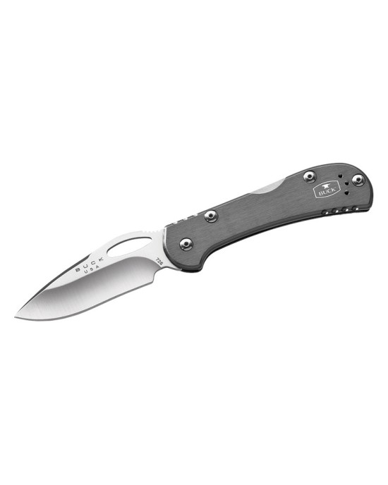 Drop Point Blade with grey handle