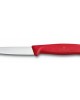 Swiss Classic Paring Knife Set with Peeler, 3 Pieces RED