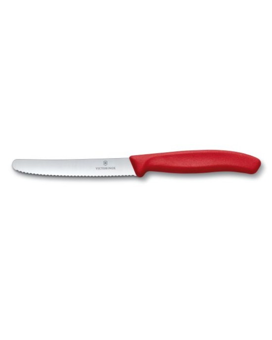 Swiss Classic Paring Knife Set with Peeler, 3 Pieces RED