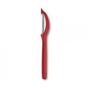 Swiss Classic Paring Knife Set with Peeler, 3 Pieces RED