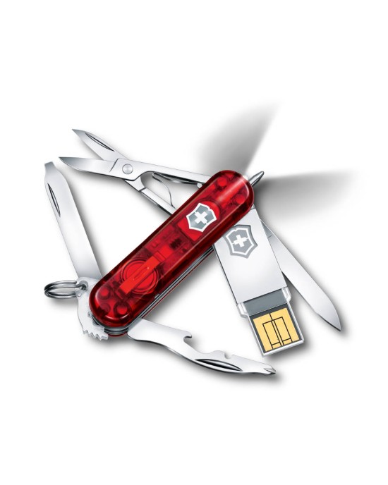 MIDNITE MANAGER@WORK USB KEY WITH TOOLS RED 32GB