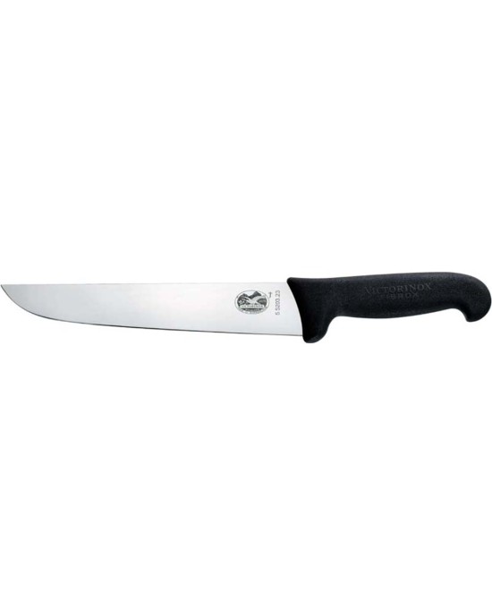 Butcher Knife Black Fibrox 23cm - Black