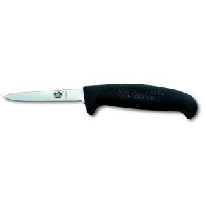 Poultry Knife Black Fibrox 8cm - Black