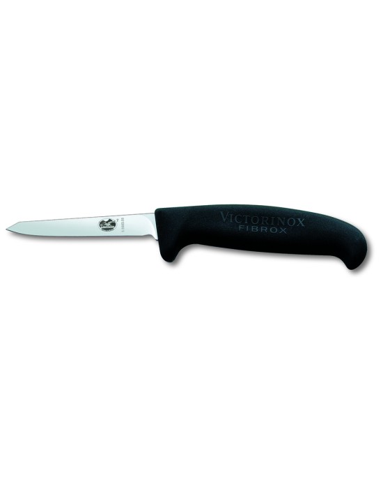 Poultry Knife Black Fibrox 8cm - Black