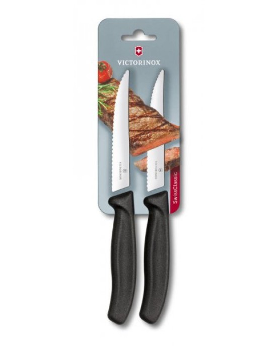 Image result for Victorinox Swiss Classic Gourmet Steak Knife, Wavy Edge